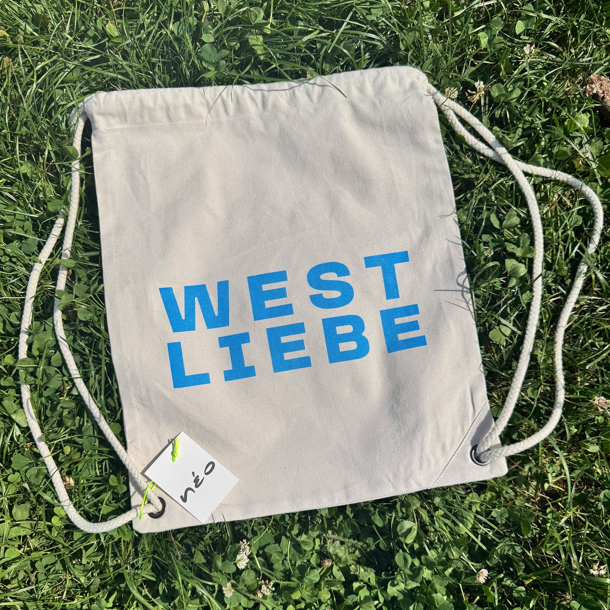 Gym Bag WEST LIEBE Neon Blau