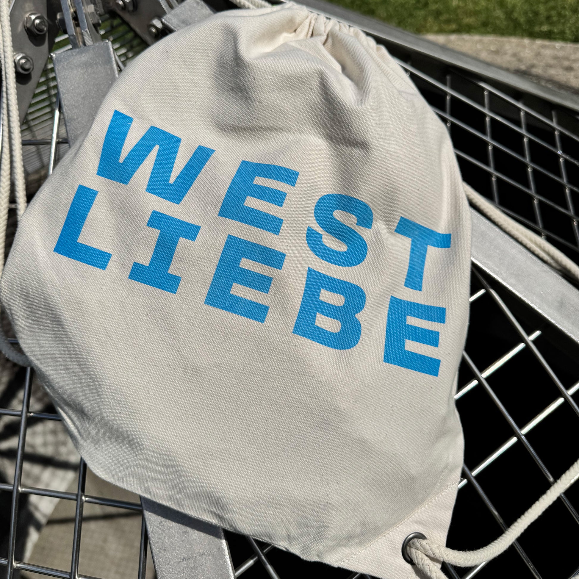 Gym Bag WEST LIEBE Neon Blau