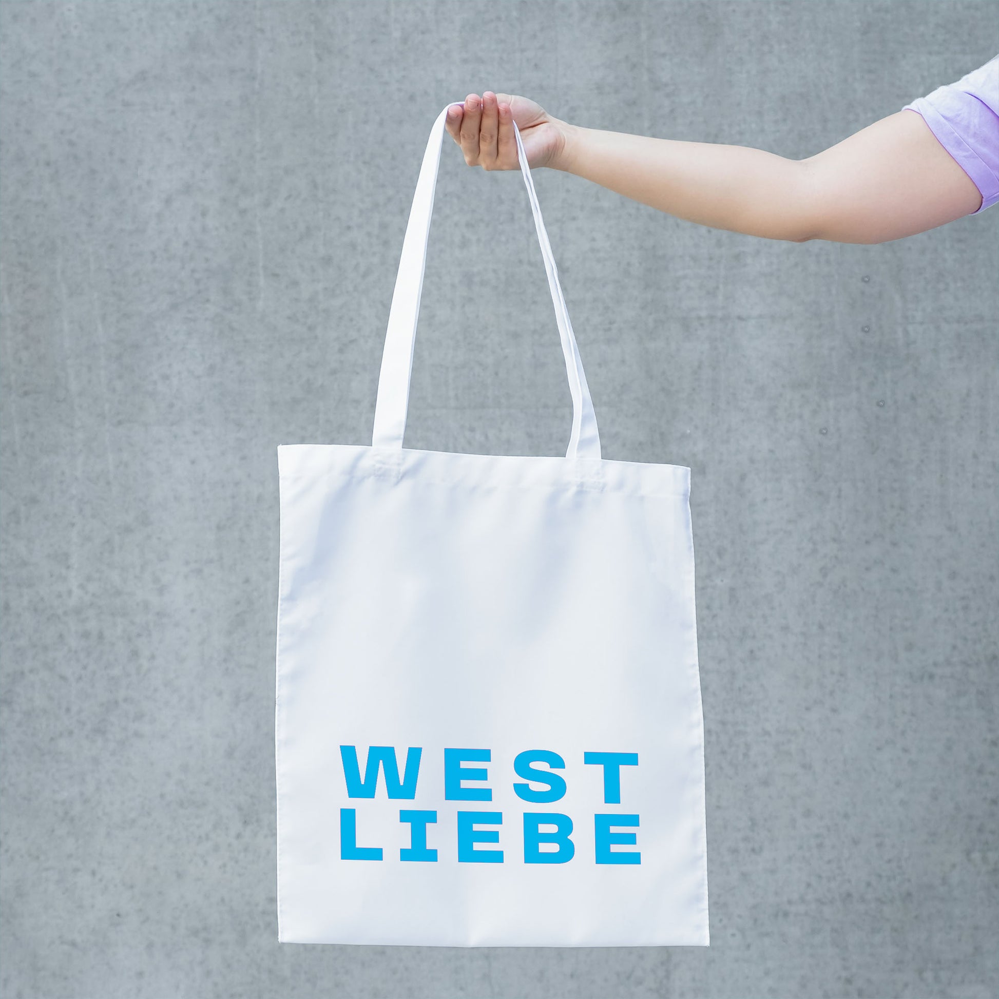 Tasche WEST LIEBE Neon Blau